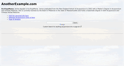 Desktop Screenshot of anotherexample.com